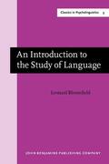 Bloomfield |  An Introduction to the Study of Language | Buch |  Sack Fachmedien