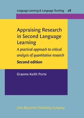 Porte |  Appraising Research in Second Language Learning | Buch |  Sack Fachmedien