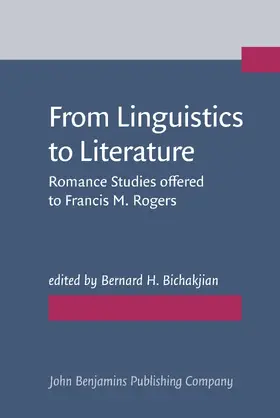 Bichakjian |  From Linguistics to Literature | Buch |  Sack Fachmedien