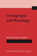 Luelsdorff |  Orthography and Phonology | Buch |  Sack Fachmedien