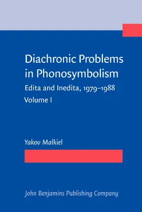 Malkiel |  Diachronic Problems in Phonosymbolism | Buch |  Sack Fachmedien