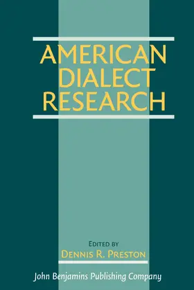 Preston | American Dialect Research | Buch | 978-90-272-2132-2 | www.sack.de