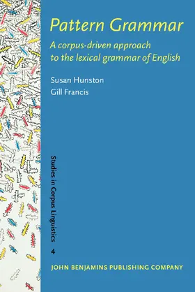 Hunston / Francis |  Pattern Grammar | Buch |  Sack Fachmedien