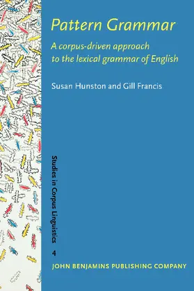 Hunston / Francis |  Pattern Grammar | Buch |  Sack Fachmedien