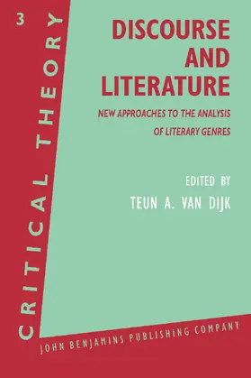 Dijk |  Discourse and Literature | Buch |  Sack Fachmedien