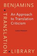Hewson |  An Approach to Translation Criticism | Buch |  Sack Fachmedien