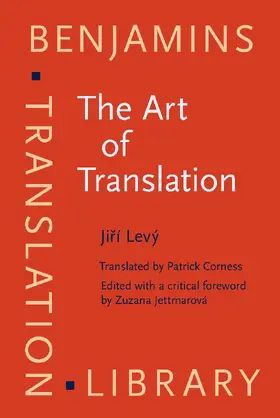 Levý / Jettmarová |  The Art of Translation | Buch |  Sack Fachmedien