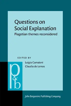 Camaioni / Lemos |  Questions on Social Explanation | Buch |  Sack Fachmedien