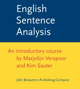 Verspoor / Sauter |  English Sentence Analysis | Buch |  Sack Fachmedien
