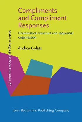 Golato |  Compliments and Compliment Responses | Buch |  Sack Fachmedien