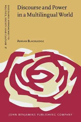 Blackledge |  Discourse and Power in a Multilingual World | Buch |  Sack Fachmedien