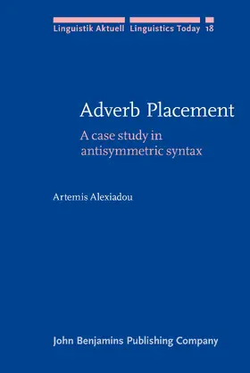 Alexiadou |  Adverb Placement | Buch |  Sack Fachmedien
