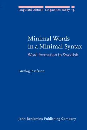 Josefsson |  Minimal Words in a Minimal Syntax | Buch |  Sack Fachmedien