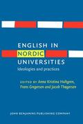 Hultgren / Gregersen / Thøgersen |  English in Nordic Universities | Buch |  Sack Fachmedien