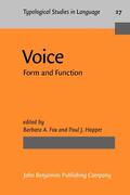 Fox / Hopper |  Voice: Form and Function | Buch |  Sack Fachmedien