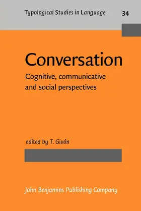 Givón |  Conversation | Buch |  Sack Fachmedien