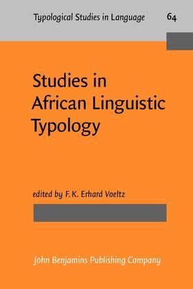 Voeltz | Studies in African Linguistic Typology | Buch | 978-90-272-2975-5 | sack.de
