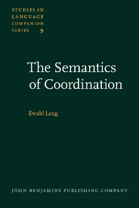 Lang |  The Semantics of Coordination | Buch |  Sack Fachmedien