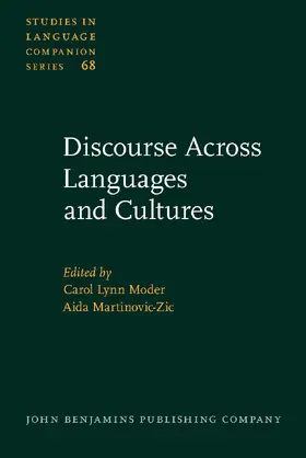 Moder / Martinovic-Zic |  Discourse Across Languages and Cultures | Buch |  Sack Fachmedien