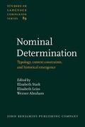 Stark / Leiss / Abraham |  Nominal Determination | Buch |  Sack Fachmedien