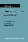 Gala / Zock |  Ressources Lexicales | Buch |  Sack Fachmedien