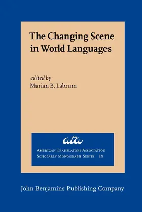 Labrum |  The Changing Scene in World Languages | Buch |  Sack Fachmedien