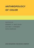 MacLaury / Paramei / Dedrick |  Anthropology of Color | Buch |  Sack Fachmedien