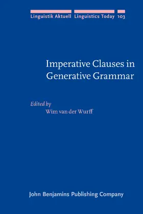 Wurff |  Imperative Clauses in Generative Grammar | Buch |  Sack Fachmedien