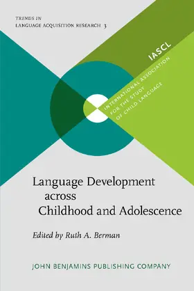 Berman |  Language Development across Childhood and Adolescence | Buch |  Sack Fachmedien