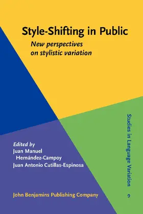 Hernández-Campoy / Cutillas-Espinosa |  Style-Shifting in Public | Buch |  Sack Fachmedien
