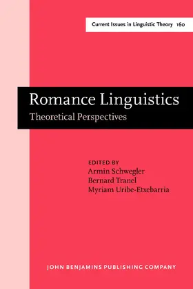 Schwegler / Tranel / Uribe-Etxebarria |  Romance Linguistics | Buch |  Sack Fachmedien