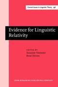 Niemeier / Dirven |  Evidence for Linguistic Relativity | Buch |  Sack Fachmedien