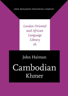 Haiman | Cambodian | Buch | 978-90-272-3816-0 | sack.de