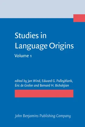 Wind / Pulleyblank / Grolier |  Studies in Language Origins | Buch |  Sack Fachmedien