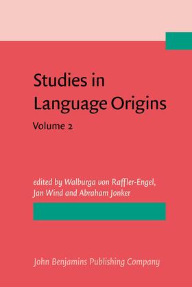 Raffler-Engel / Wind / Jonker |  Studies in Language Origins | Buch |  Sack Fachmedien