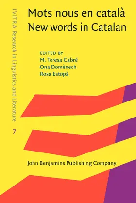 Cabré Castellví / Domènech Bagaria / Estopà Bagot |  Mots nous en català / New words in Catalan | Buch |  Sack Fachmedien