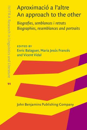 Balaguer / Francés / Vidal | Aproximació a l'altre / An approach to the other | Buch | 978-90-272-4017-0 | sack.de