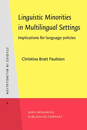 Paulston | Linguistic Minorities in Multilingual Settings | Buch | 978-90-272-4104-7 | sack.de