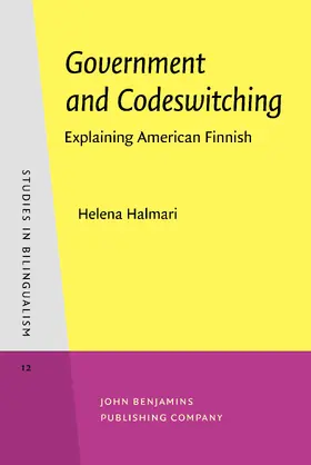 Halmari |  Government and Codeswitching | Buch |  Sack Fachmedien