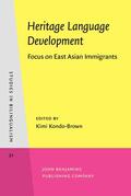 Kondo-Brown |  Heritage Language Development | Buch |  Sack Fachmedien