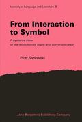 Sadowski |  From Interaction to Symbol | Buch |  Sack Fachmedien