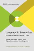 Arnon / Casillas / Kurumada |  Language in Interaction | Buch |  Sack Fachmedien