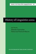 Guimarães / Luz Pessoa de Barros |  History of Linguistics 2002 | Buch |  Sack Fachmedien