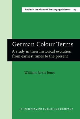 Jones | German Colour Terms | Buch | sack.de