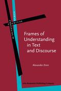 Ziem |  Frames of Understanding in Text and Discourse | Buch |  Sack Fachmedien