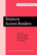 Filppula / Klemola / Palander |  Dialects Across Borders | Buch |  Sack Fachmedien
