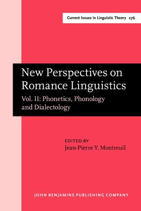 Montreuil | New Perspectives on Romance Linguistics | Buch | 978-90-272-4790-2 | sack.de