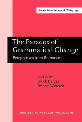 Detges / Waltereit | The Paradox of Grammatical Change | Buch | 978-90-272-4808-4 | sack.de