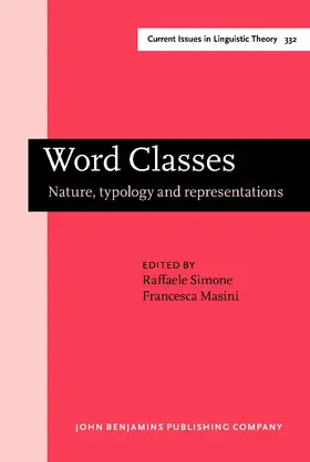 Simone / Masini |  Word Classes | Buch |  Sack Fachmedien