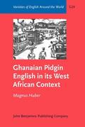 Huber |  Ghanaian Pidgin English in its West African Context | Buch |  Sack Fachmedien